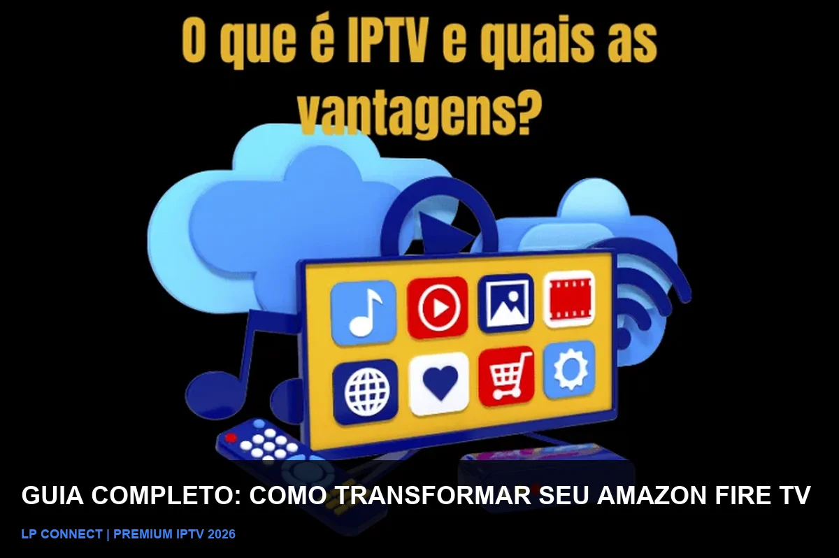 Transforme seu Fire Stick em Central de IPTV